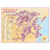 Carte des Vins de Corbières