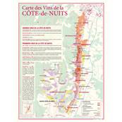 Carte des Vins de la Cte-de-Nuits