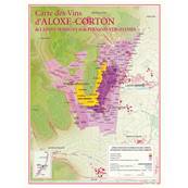 Carte des Vins de Aloxe-Corton, de Pernand-Vergelesses
