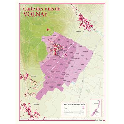 Carte des Vins de Volnay