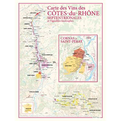 Carte des Vins des Côtes-du-Rhône Septentrionales