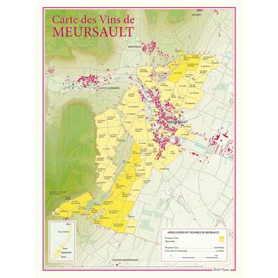 Carte des Vins de Meursault