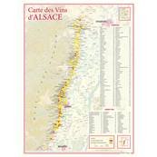 Carte des Vins d'Alsace