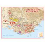 Carte des Vins de Provence
