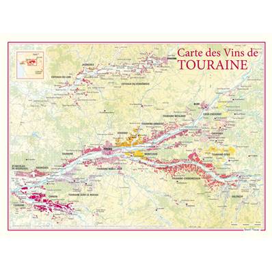 Carte des Vins de Touraine