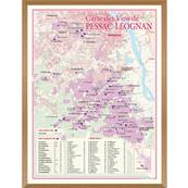 Carte des Vins de Pessac-Lognan encadre