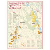 Carte des Vins de Quincy et de Reuilly