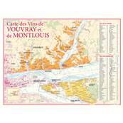 Carte des Vins de Vouvray et de Montlouis