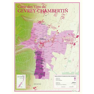 Carte des Vins de Gevrey-Chambertin