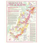 Carte des Vins de la Côte-de-Beaune