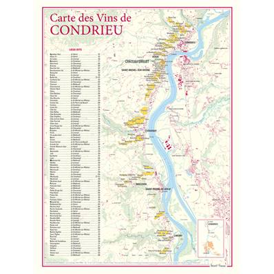 Carte des Vins de Condrieu