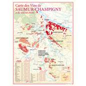 Carte des Vins de Saumur-Champigny et du Saumurois