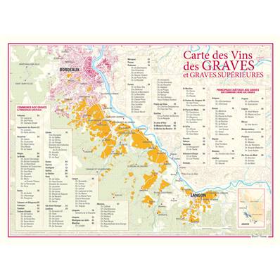 Carte des Vins des Graves