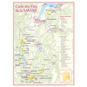 Carte des Vins de la Savoie