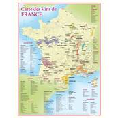 Carte des Vins de France