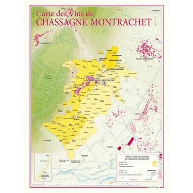 Carte des Vins de Chassagne-Montrachet