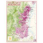 Carte des Vins du Beaujolais